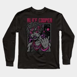 Hypebeast of Alice Cooper Long Sleeve T-Shirt